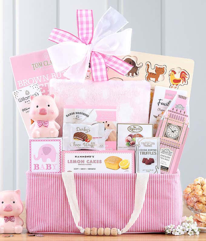 Precious Baby Girl Gift Basket